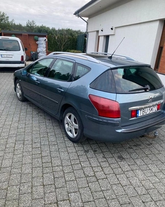 Peugeot 407 cena 6500 przebieg: 390000, rok produkcji 2005 z Obrzycko małe 301